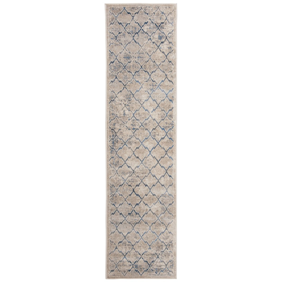 SAFAVIEH Brentwood BNT809G Light Grey / Blue Rug Image 2