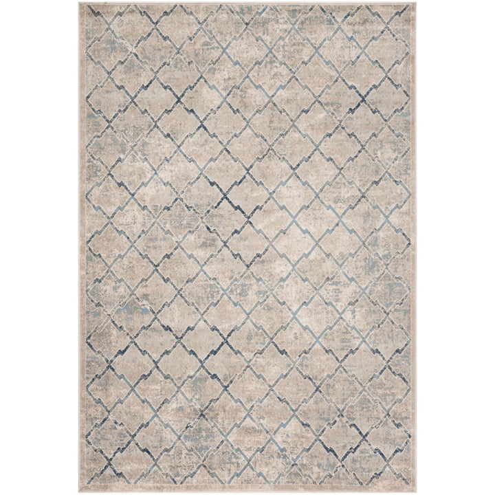 SAFAVIEH Brentwood BNT809G Light Grey / Blue Rug Image 4