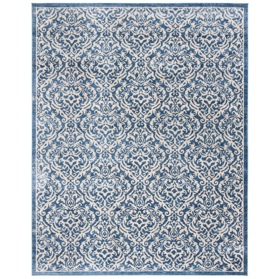 SAFAVIEH Brentwood Collection BNT810N Navy / Creme Rug Image 1