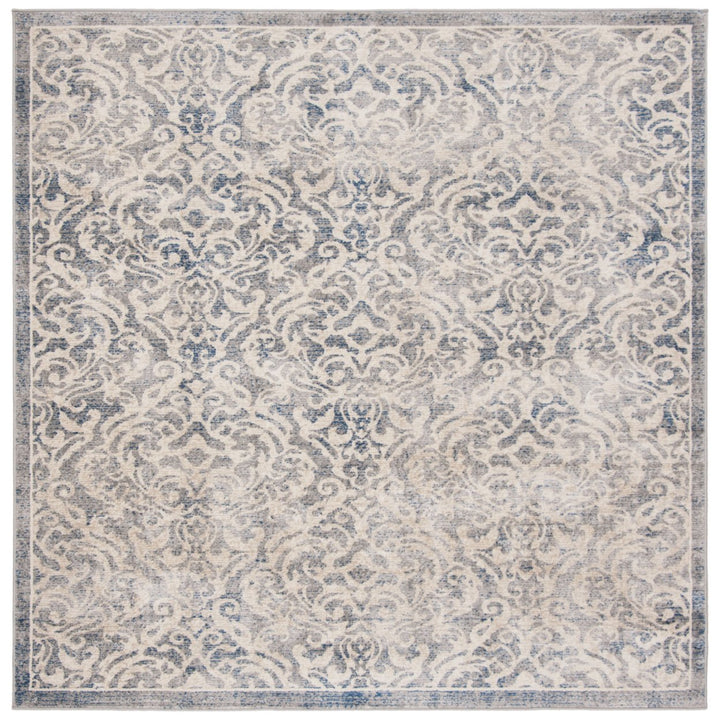 SAFAVIEH Brentwood BNT810G Light Grey / Blue Rug Image 1