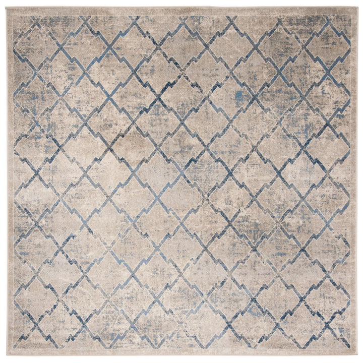 SAFAVIEH Brentwood BNT809G Light Grey / Blue Rug Image 7