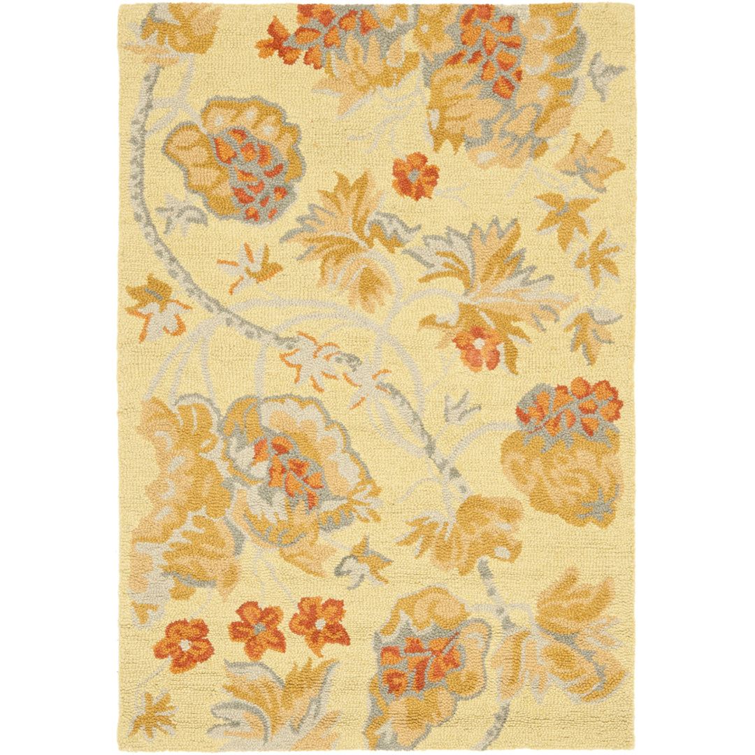 SAFAVIEH Blossom BLM922A Hand-hooked Beige / Multi Rug Image 10