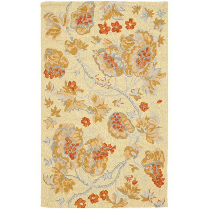SAFAVIEH Blossom BLM922A Hand-hooked Beige / Multi Rug Image 11