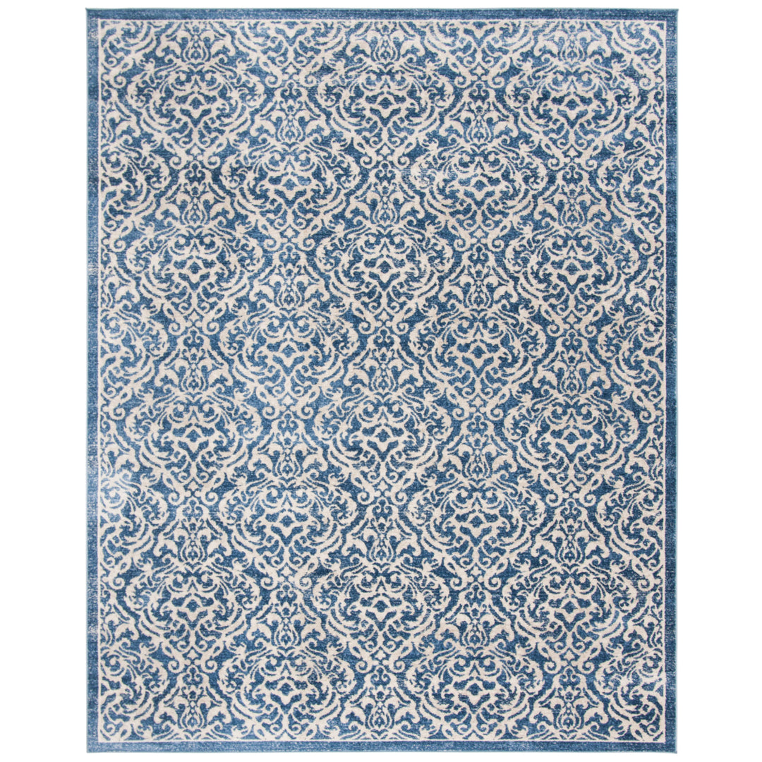 SAFAVIEH Brentwood Collection BNT810N Navy / Creme Rug Image 10