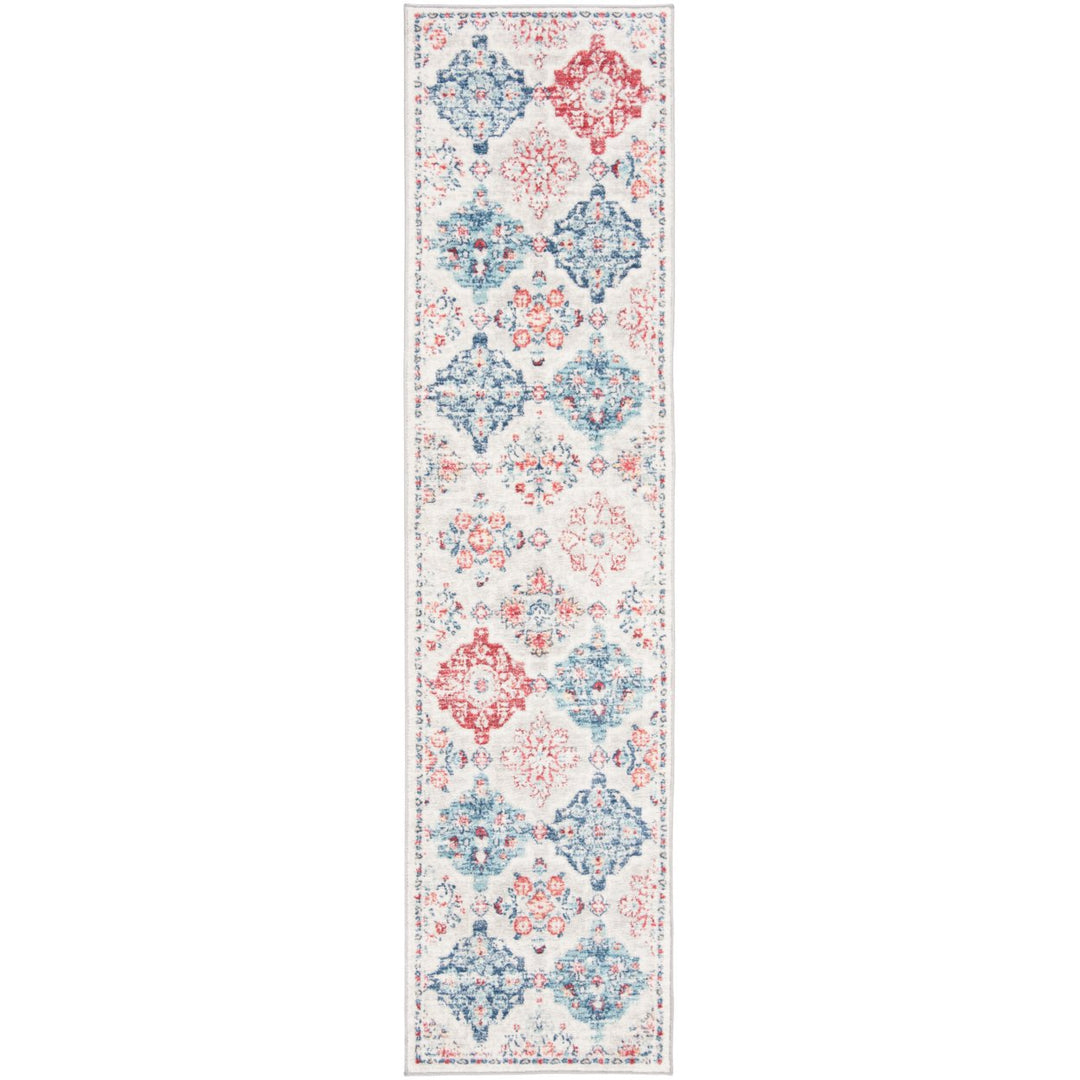 SAFAVIEH Brentwood Collection BNT815A Cream / Blue Rug Image 5