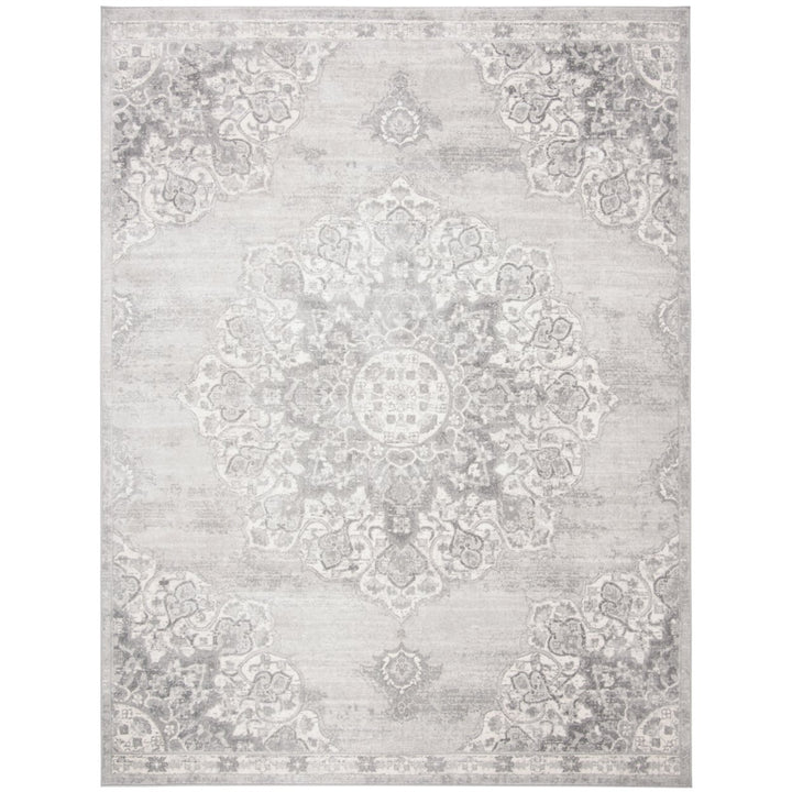 SAFAVIEH Brentwood Collection BNT802F Grey / Ivory Rug Image 1