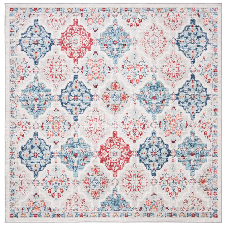 SAFAVIEH Brentwood Collection BNT815A Cream / Blue Rug Image 6