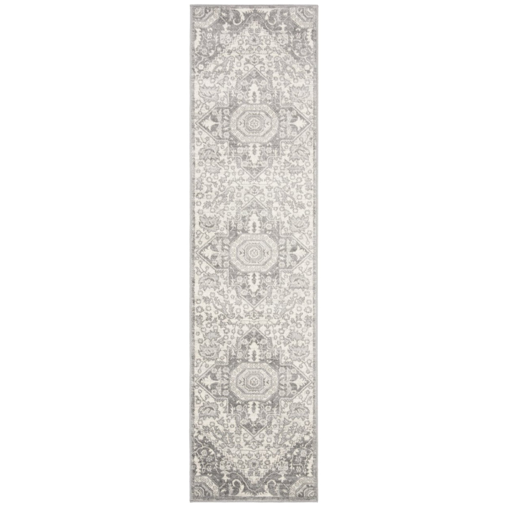 SAFAVIEH Brentwood Collection BNT816B Grey / Cream Rug Image 2