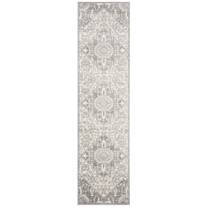 SAFAVIEH Brentwood Collection BNT816B Grey / Cream Rug Image 2