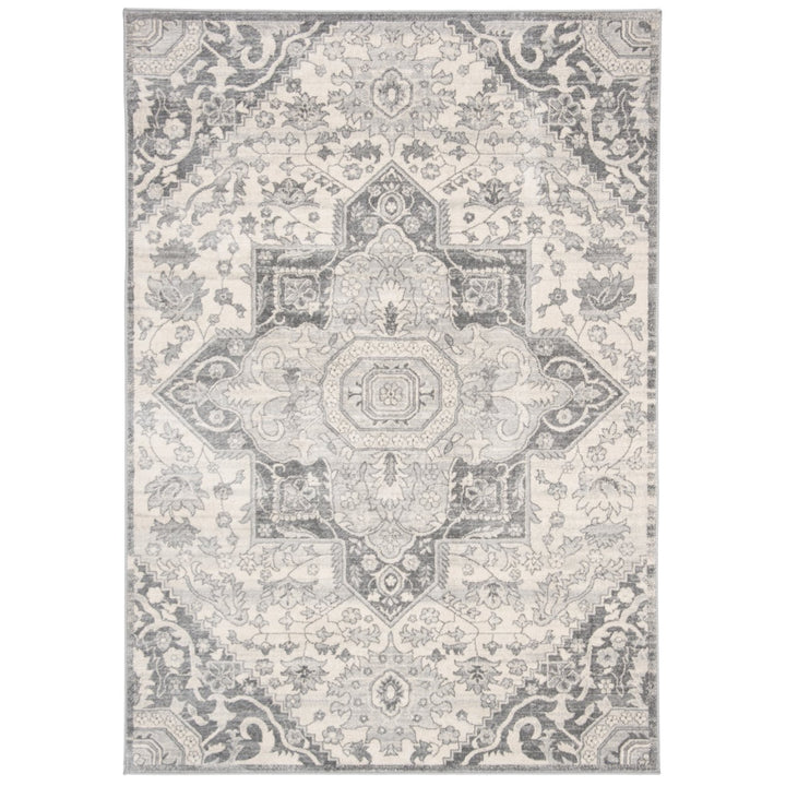 SAFAVIEH Brentwood Collection BNT816B Grey / Cream Rug Image 4