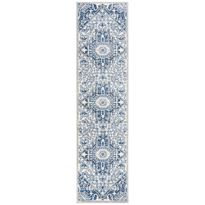 SAFAVIEH Brentwood Collection BNT816D Cream / Blue Rug Image 5