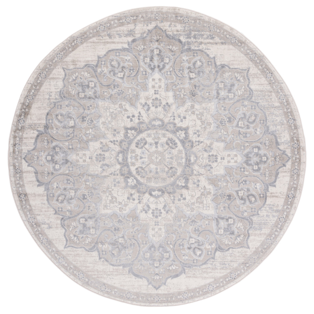 SAFAVIEH Brentwood Collection BNT802B Ivory / Beige Rug Image 3