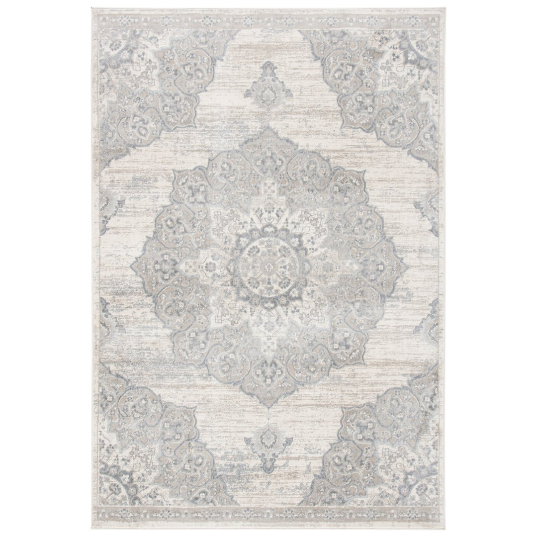 SAFAVIEH Brentwood Collection BNT802B Ivory / Beige Rug Image 1