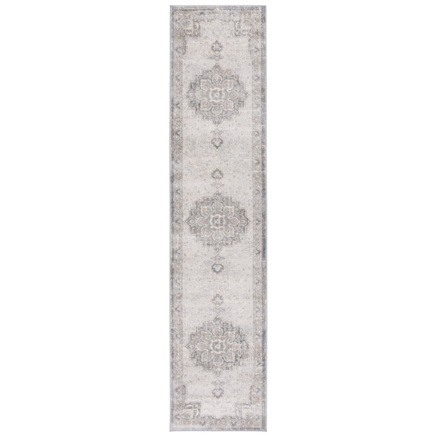 SAFAVIEH Brentwood BNT826F Grey / Light Grey Rug Image 1