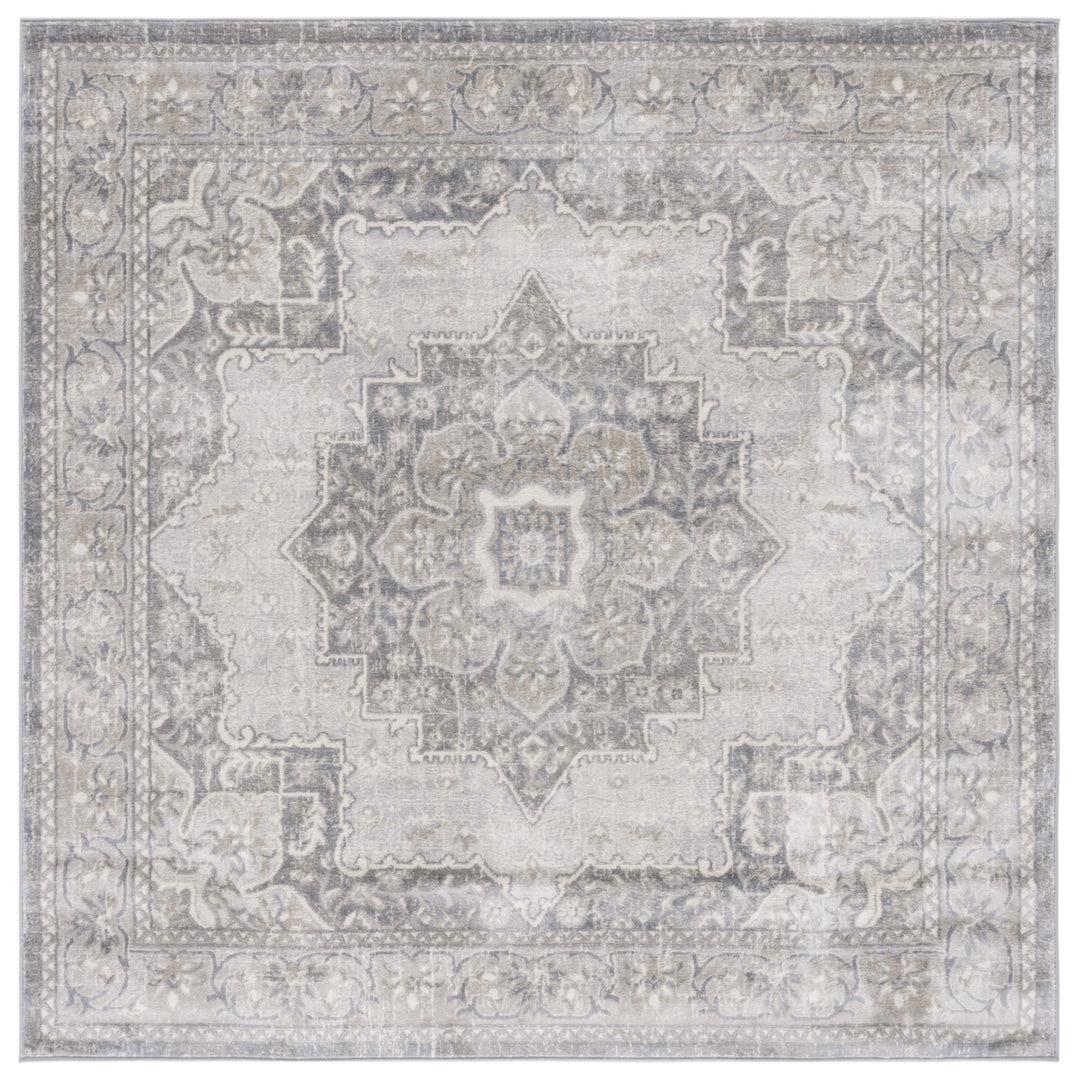 SAFAVIEH Brentwood BNT826F Grey / Light Grey Rug Image 4