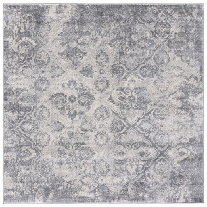 SAFAVIEH Brentwood Collection BNT829G Grey / Ivory Rug Image 4