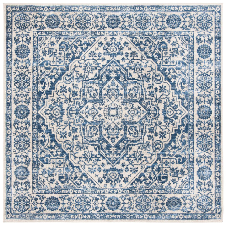 SAFAVIEH BNT832M Brentwood Navy / Light Grey Image 1