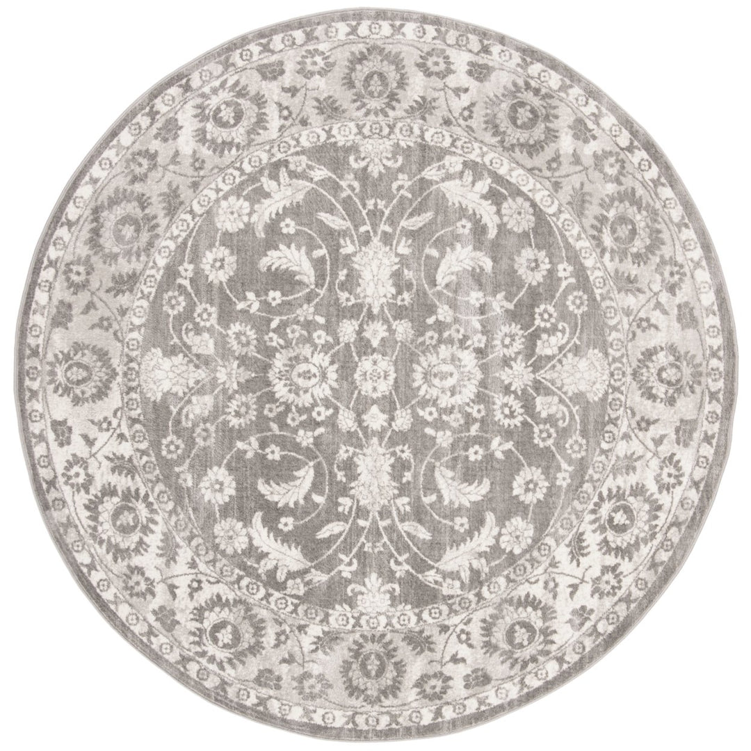 SAFAVIEH Brentwood Collection BNT844B Cream / Grey Rug Image 6