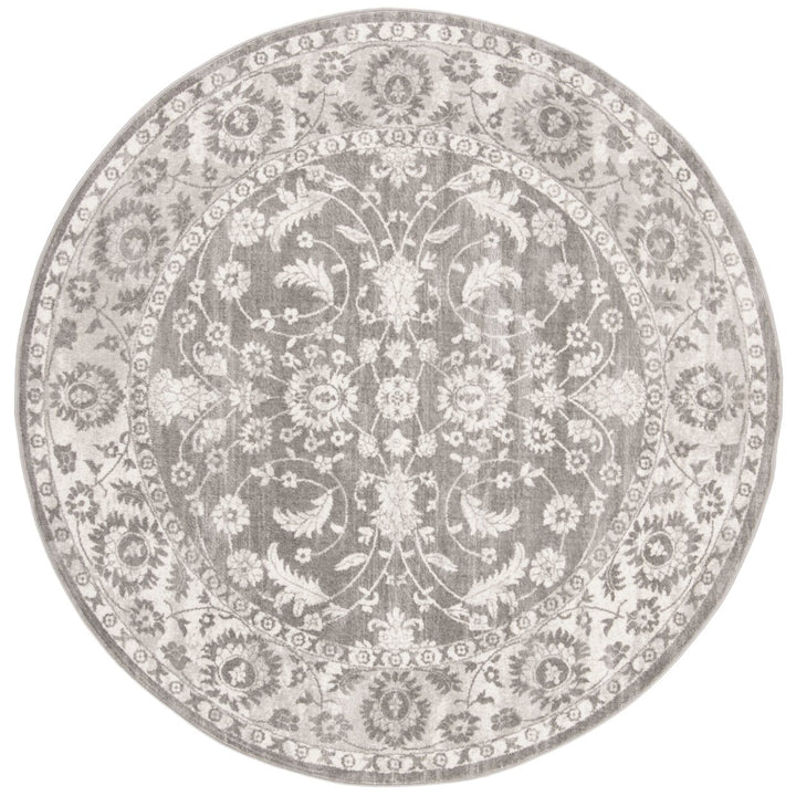 SAFAVIEH Brentwood Collection BNT844B Cream / Grey Rug Image 6