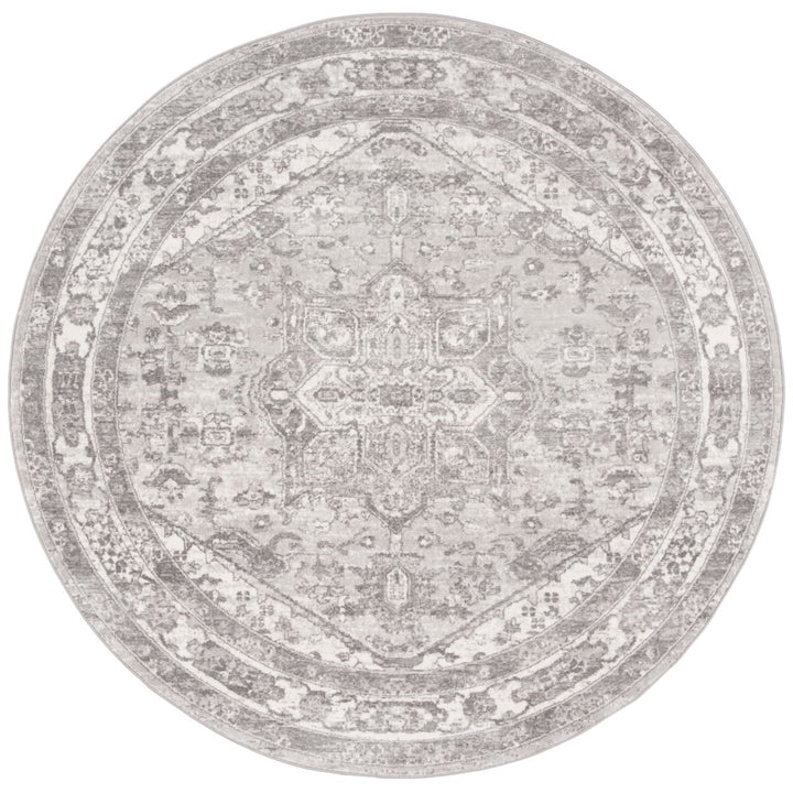 SAFAVIEH Brentwood Collection BNT852B Cream / Grey Rug Image 1