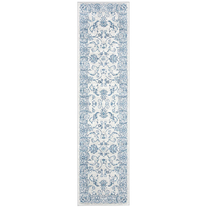 SAFAVIEH BNT854G Brentwood Light Grey / Blue Image 1