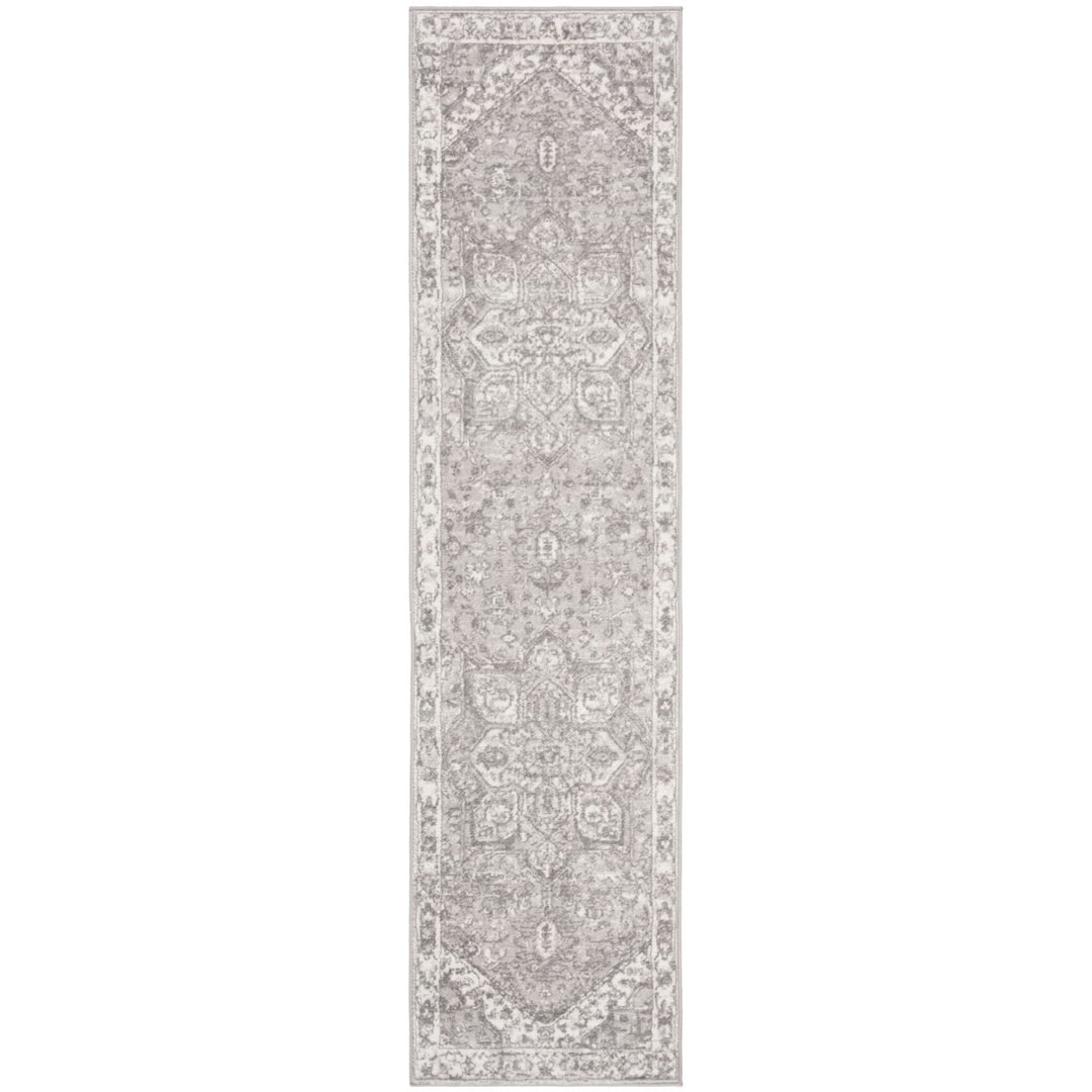 SAFAVIEH Brentwood Collection BNT852B Cream / Grey Rug Image 1