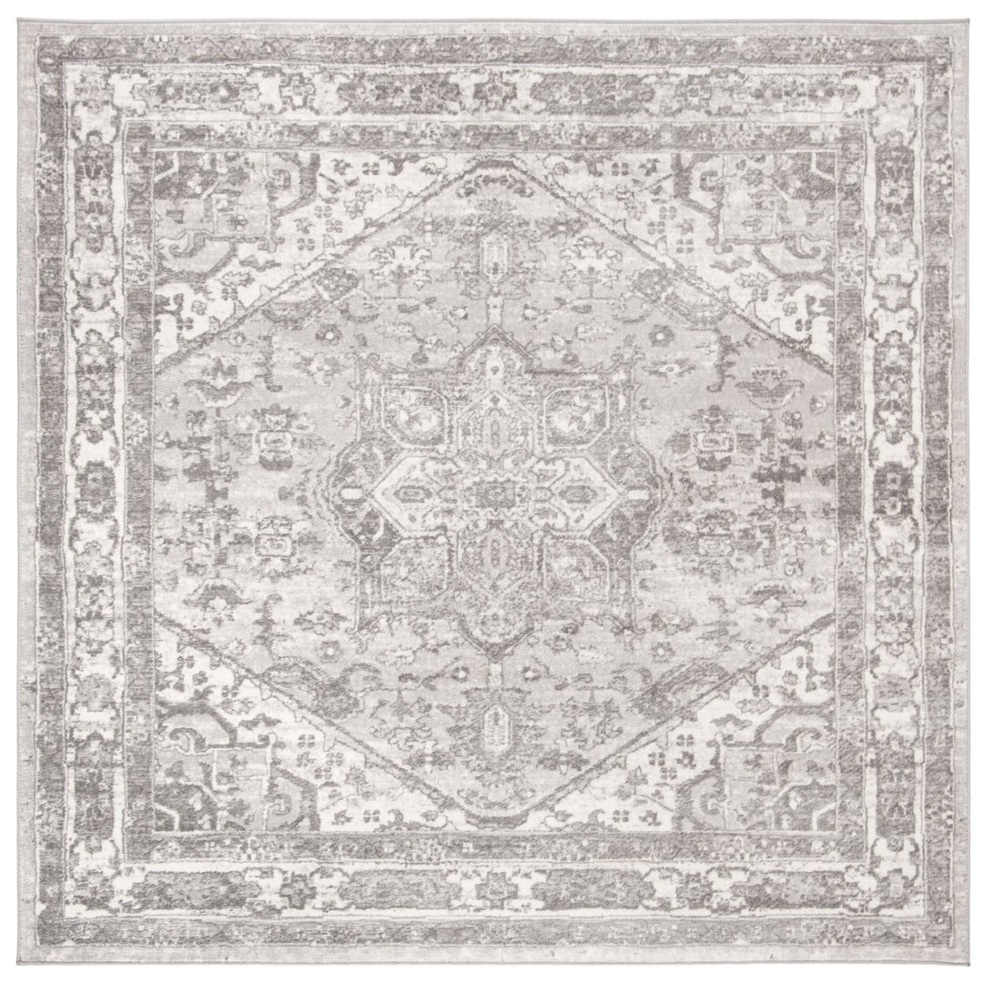 SAFAVIEH Brentwood Collection BNT852B Cream / Grey Rug Image 6