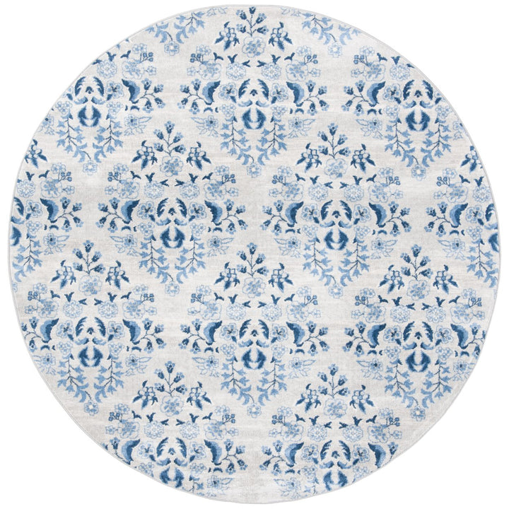 SAFAVIEH Brentwood Collection BNT856D Cream / Blue Rug Image 4