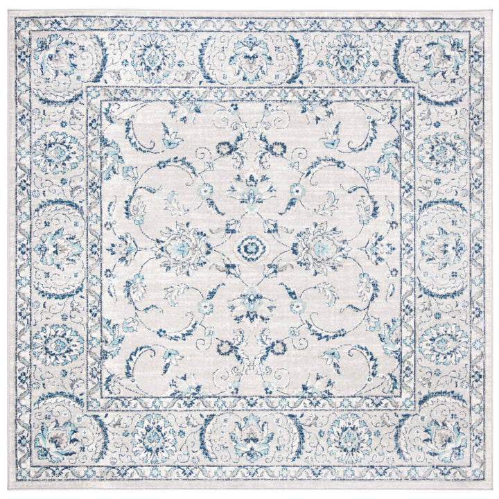 SAFAVIEH BNT854G Brentwood Light Grey / Blue Image 1