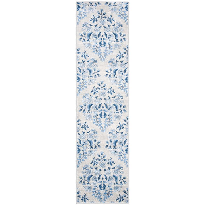 SAFAVIEH Brentwood Collection BNT856D Cream / Blue Rug Image 1