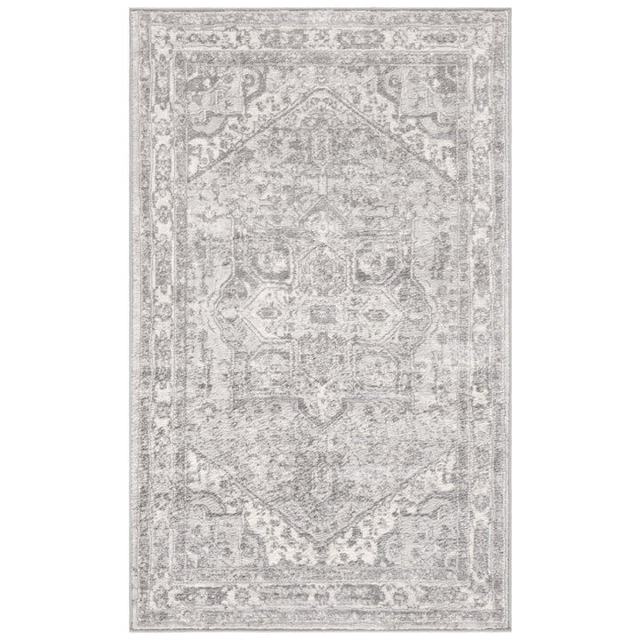 SAFAVIEH Brentwood Collection BNT852B Cream / Grey Rug Image 8