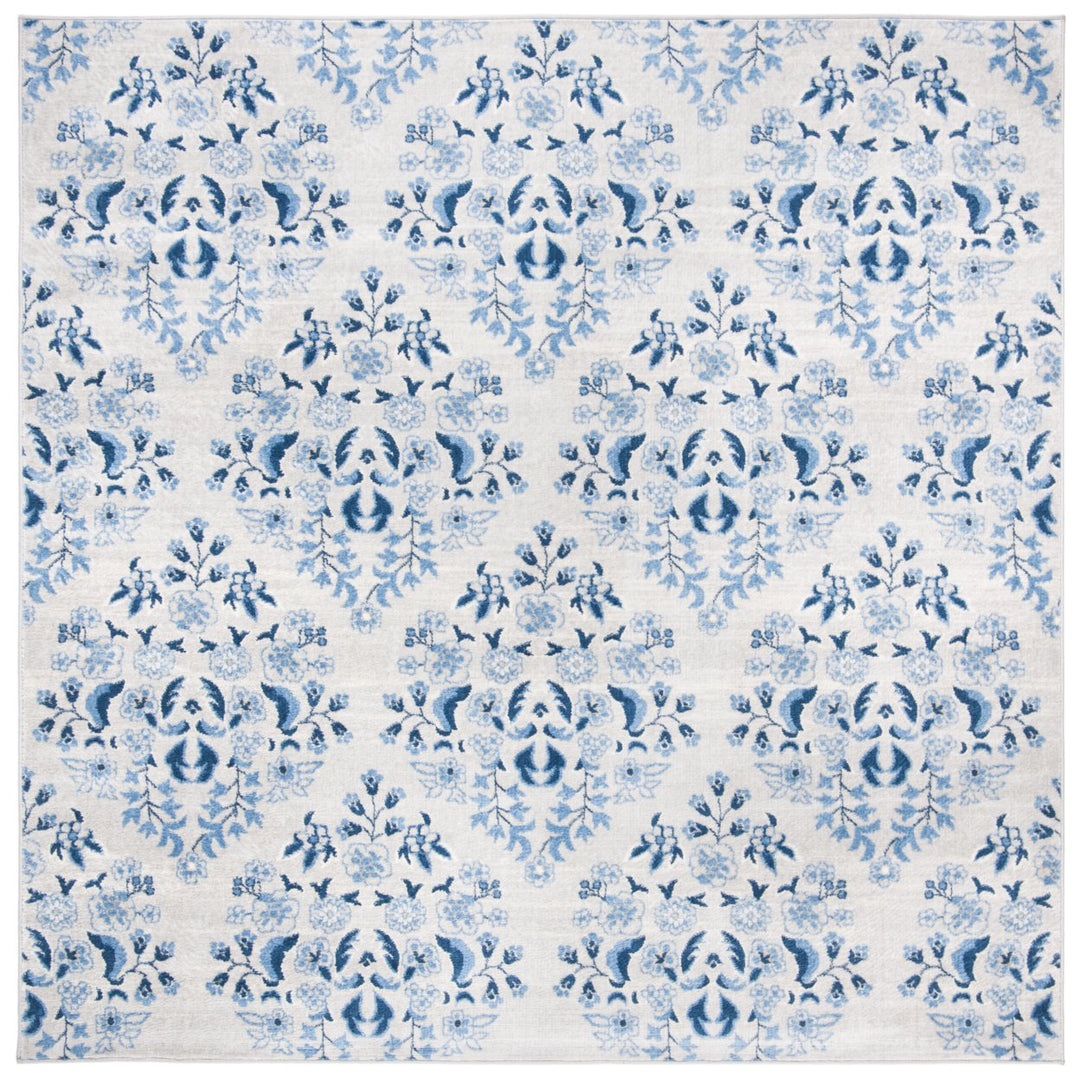 SAFAVIEH Brentwood Collection BNT856D Cream / Blue Rug Image 6