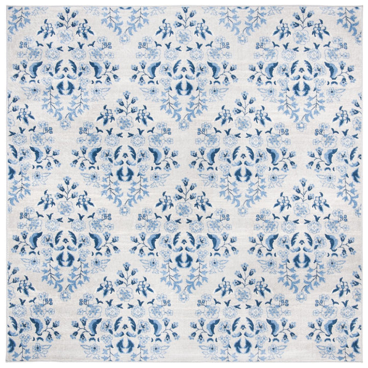 SAFAVIEH Brentwood Collection BNT856D Cream / Blue Rug Image 6