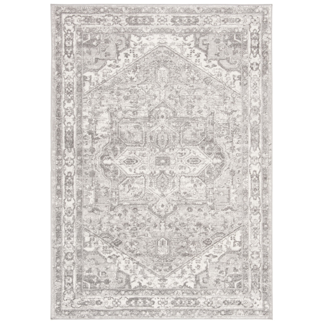 SAFAVIEH Brentwood Collection BNT852B Cream / Grey Rug Image 9