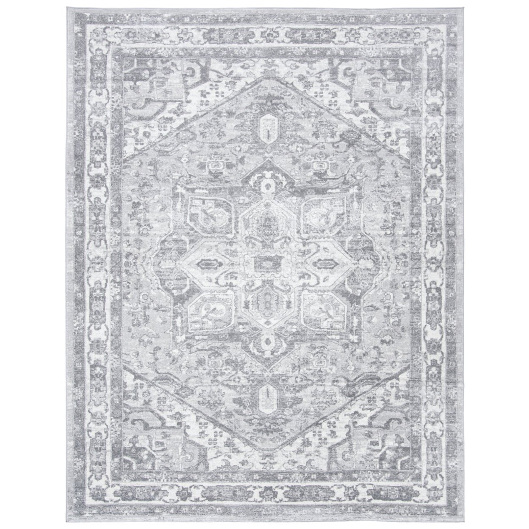 SAFAVIEH Brentwood Collection BNT852B Cream / Grey Rug Image 10