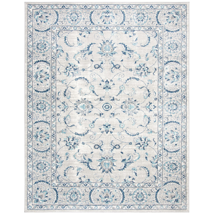 SAFAVIEH BNT854G Brentwood Light Grey / Blue Image 8