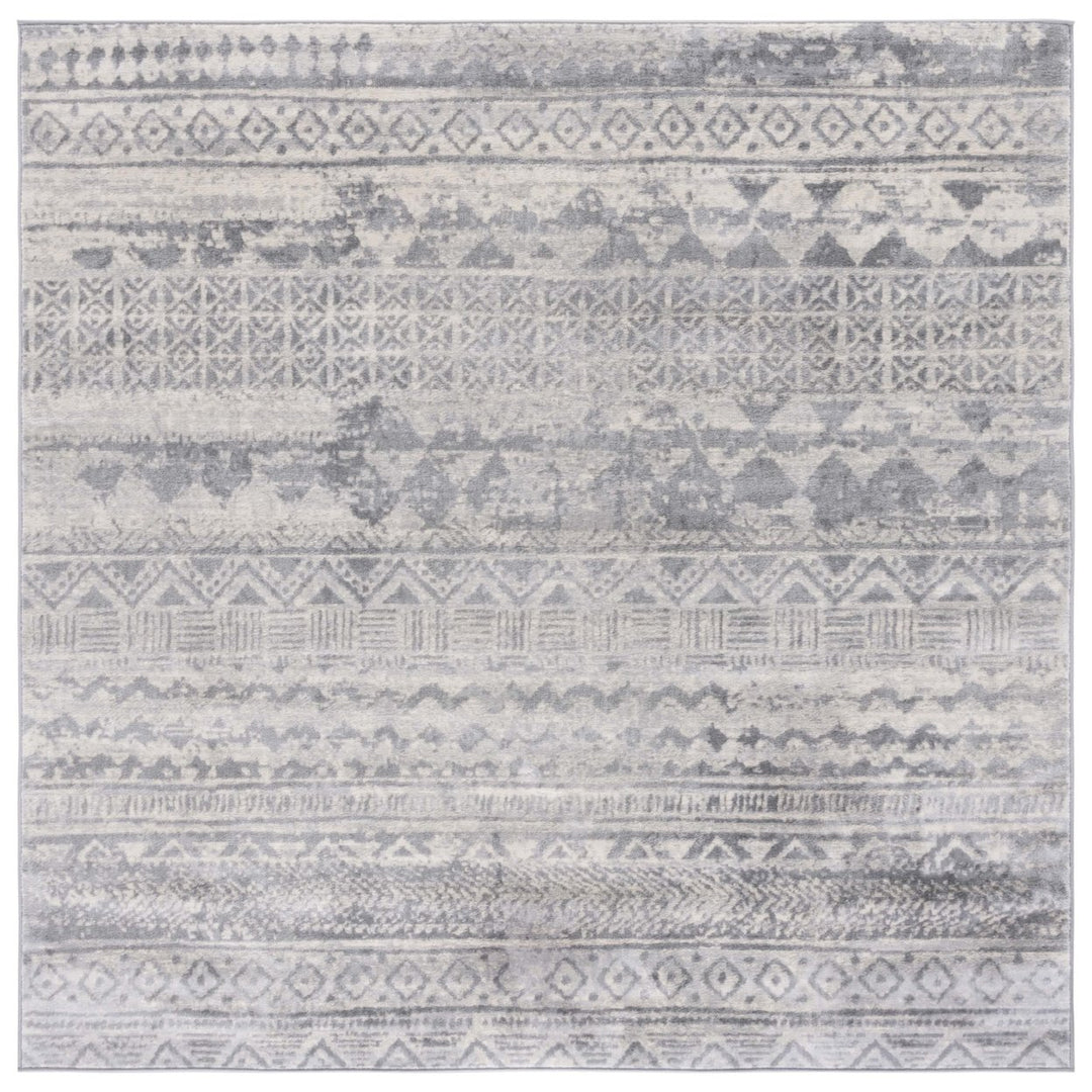 SAFAVIEH Brentwood BNT835F Grey / Light Grey Rug Image 1