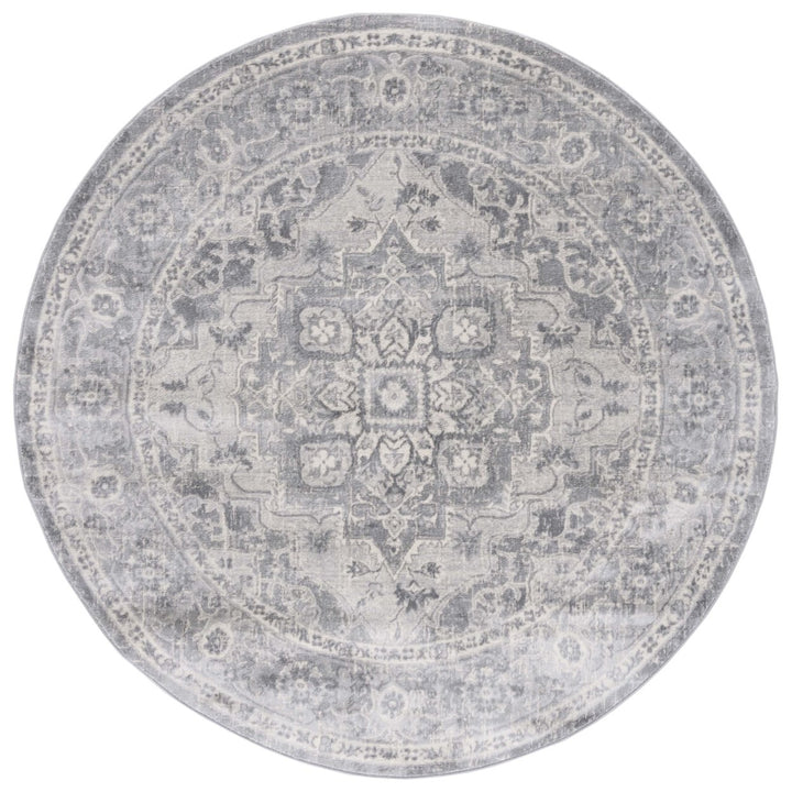 SAFAVIEH Brentwood BNT837F Grey / Light Grey Rug Image 1