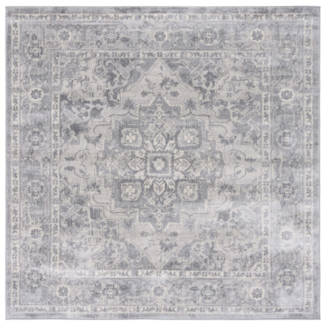 SAFAVIEH Brentwood BNT837F Grey / Light Grey Rug Image 5