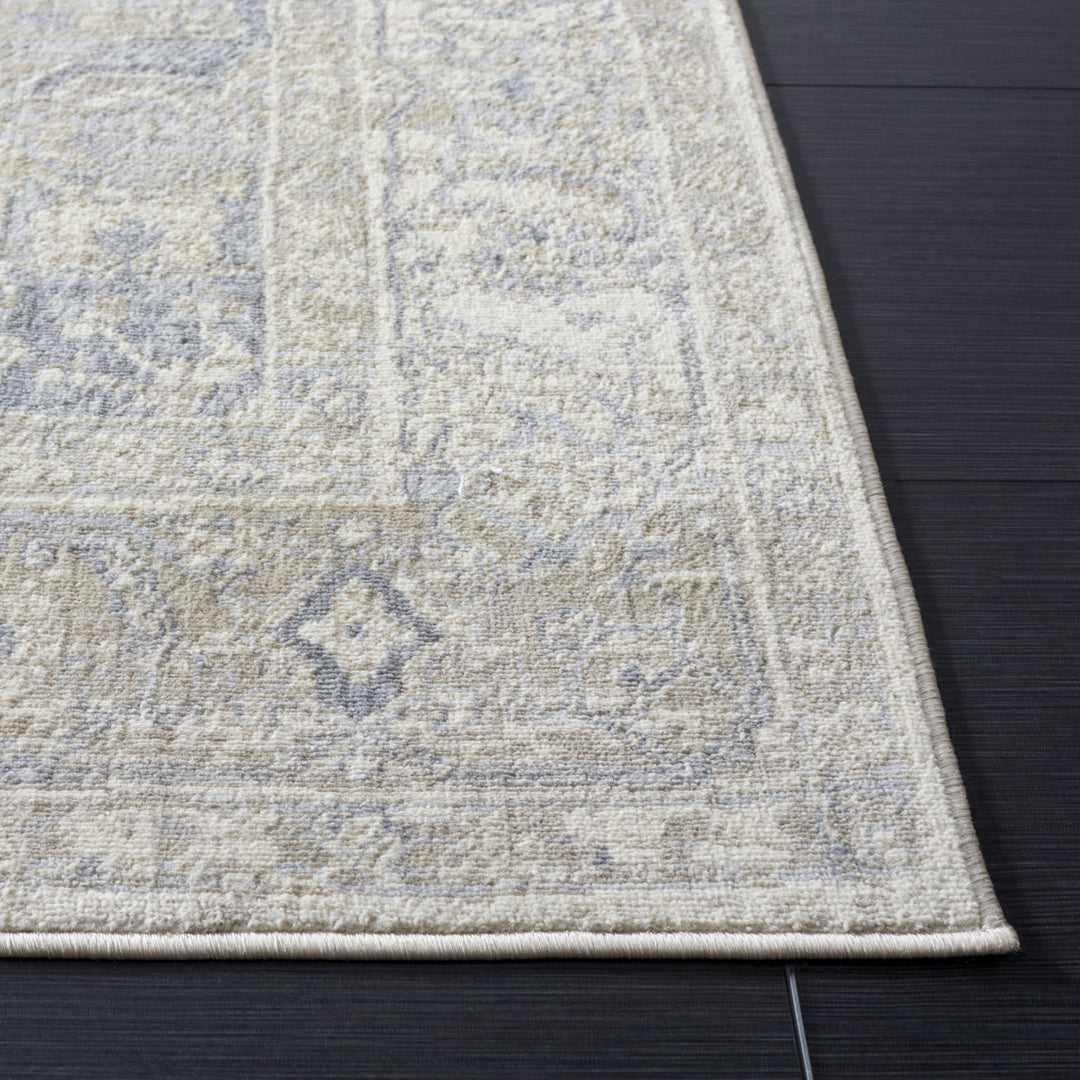 SAFAVIEH Brentwood Collection BNT851J Ivory / Grey Rug Image 5