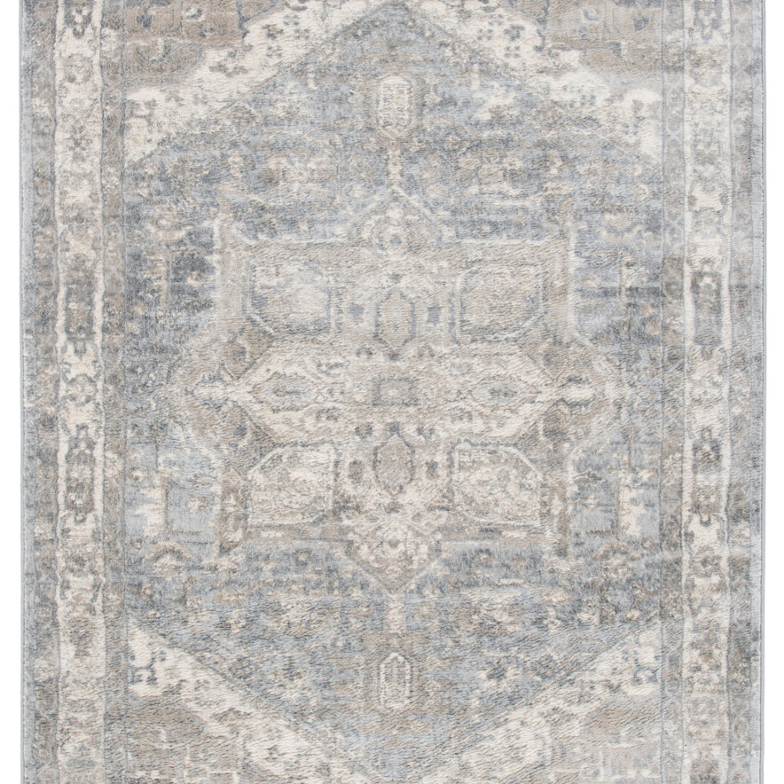 SAFAVIEH Brentwood Collection BNT852F Grey / Beige Rug Image 1