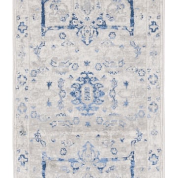 SAFAVIEH Brentwood Collection BNT852C Beige / Blue Rug Image 4