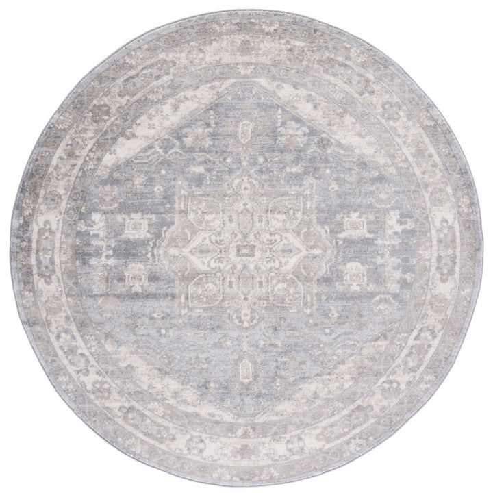 SAFAVIEH Brentwood Collection BNT852F Grey / Beige Rug Image 3