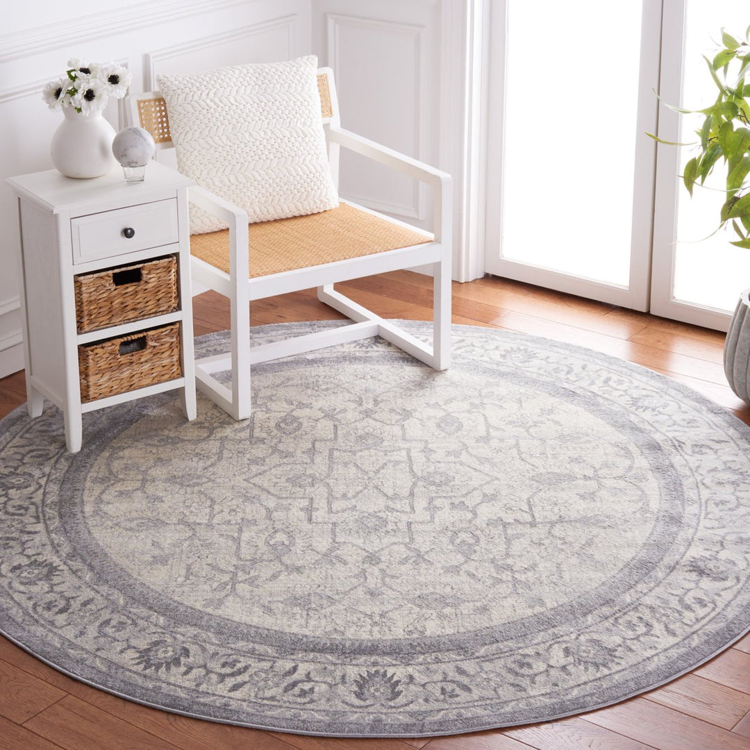 SAFAVIEH Brentwood BNT853F Grey / Light Grey Rug Image 2