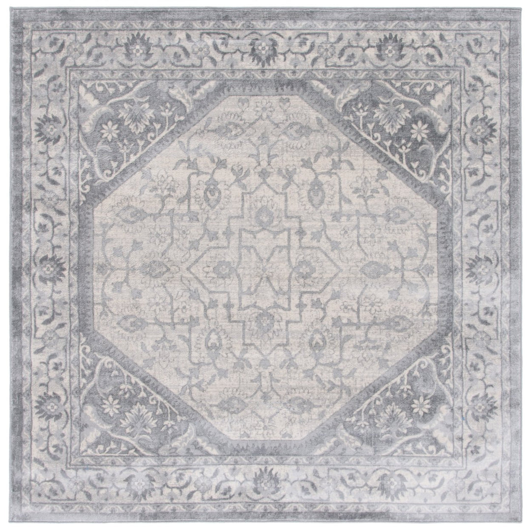 SAFAVIEH Brentwood BNT853F Grey / Light Grey Rug Image 1