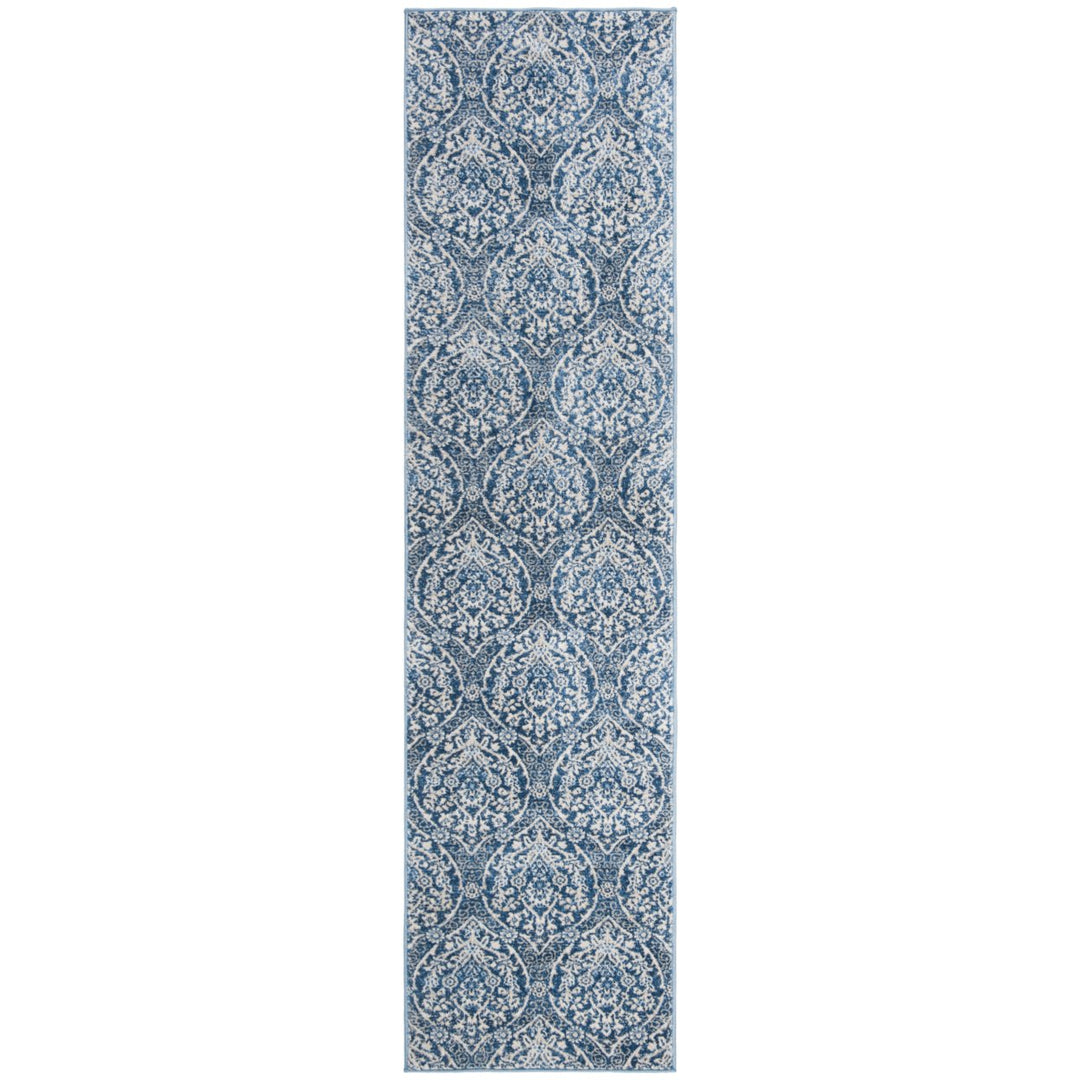 SAFAVIEH Brentwood BNT860M Navy / Light Grey Rug Image 1