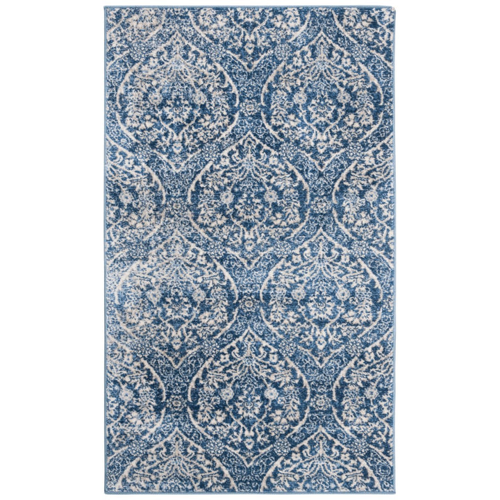 SAFAVIEH Brentwood BNT860M Navy / Light Grey Rug Image 1