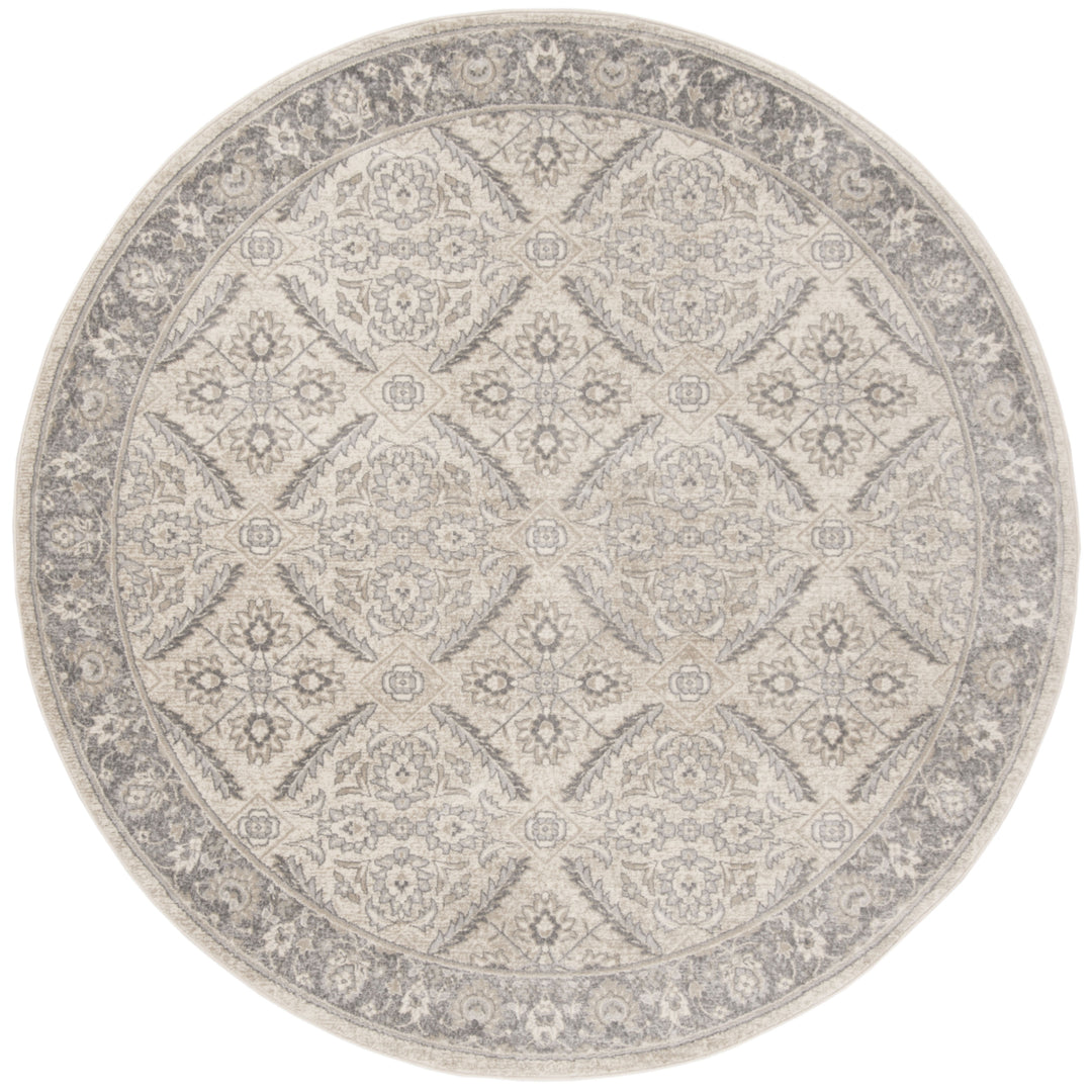 SAFAVIEH Brentwood Collection BNT863B Cream / Grey Rug Image 4