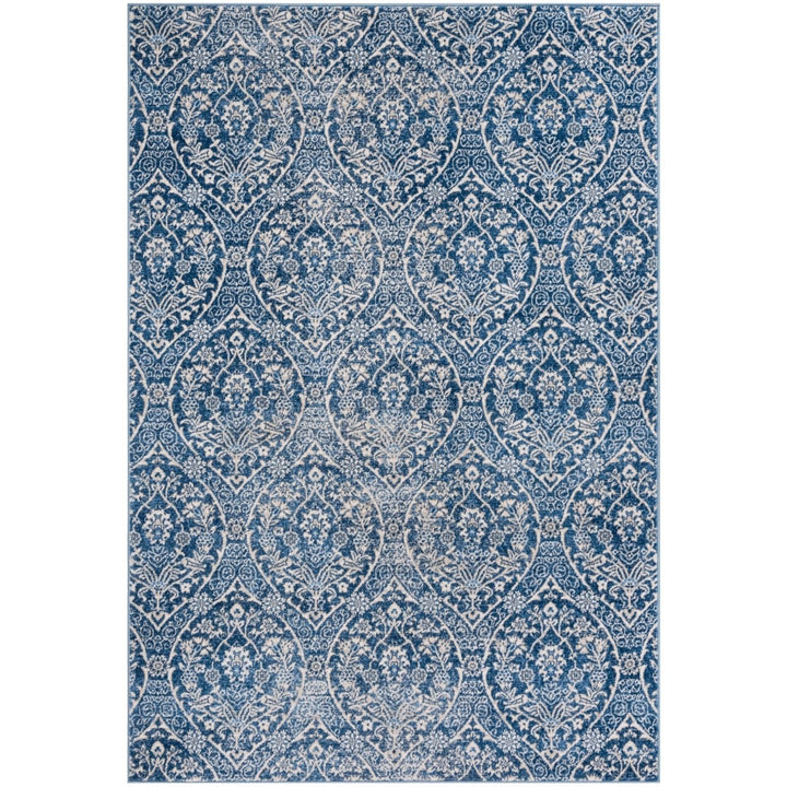 SAFAVIEH Brentwood BNT860M Navy / Light Grey Rug Image 1