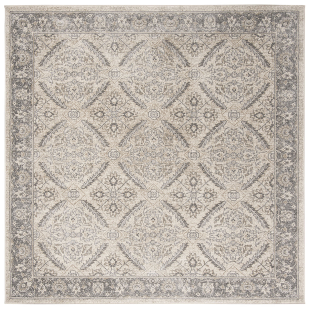 SAFAVIEH Brentwood Collection BNT863B Cream / Grey Rug Image 6